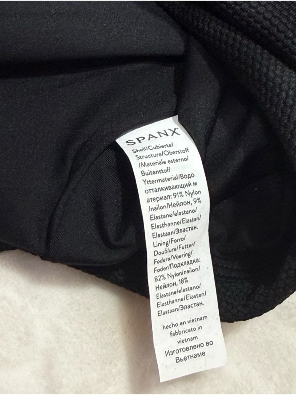 NWT SPANX 3X Plus Size Shaping Halter One Piece Swimsuit Black Tummy Control - Picture 8 of 10